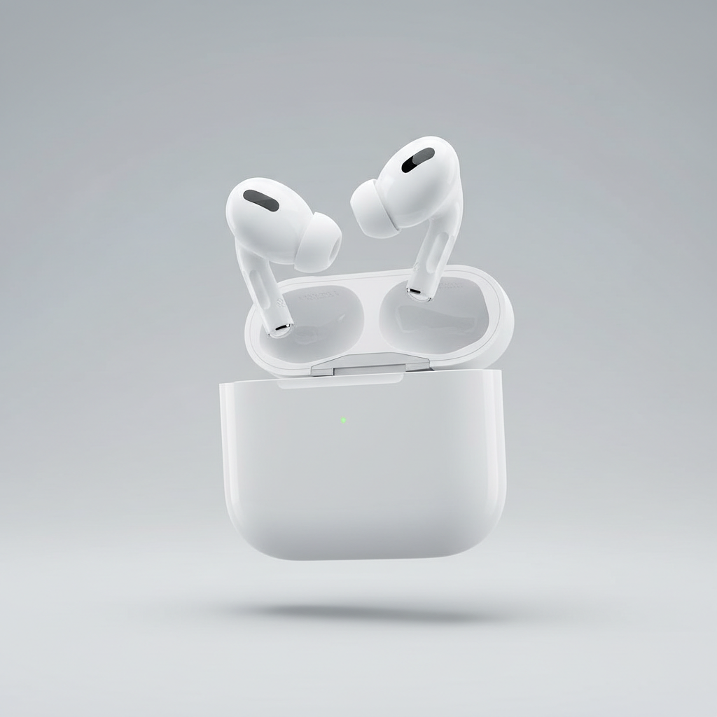 Floating earbuds with case