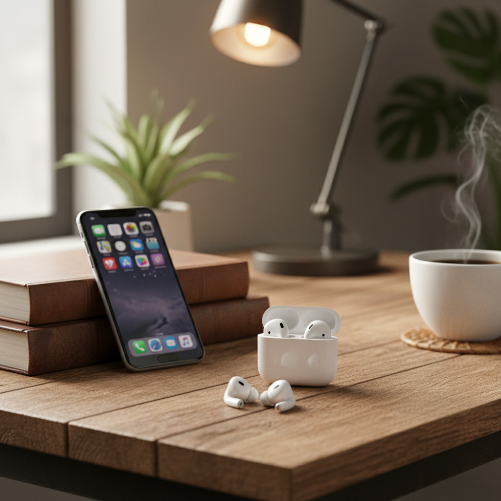 AirPods Gen 2 - Lifestyle desk